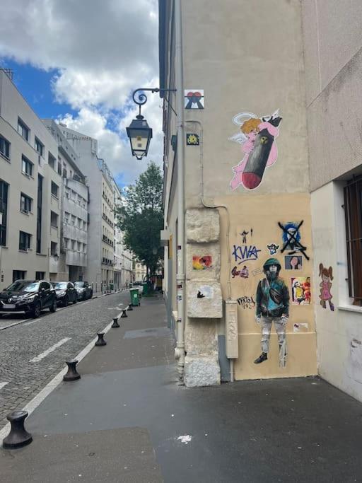 Luxe Studio Chic Aux Buttes-Aux-Cailles A 5Min Du Metro, Parking Prive Disponible Париж Екстериор снимка